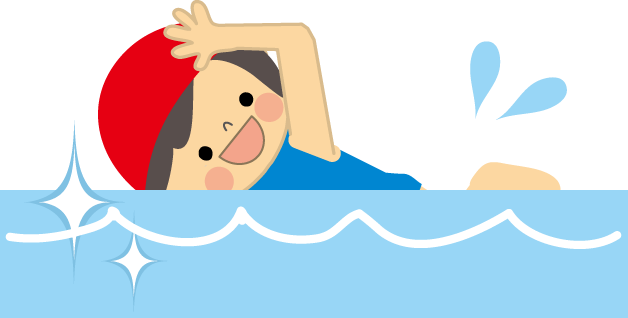 スイミングイラスト