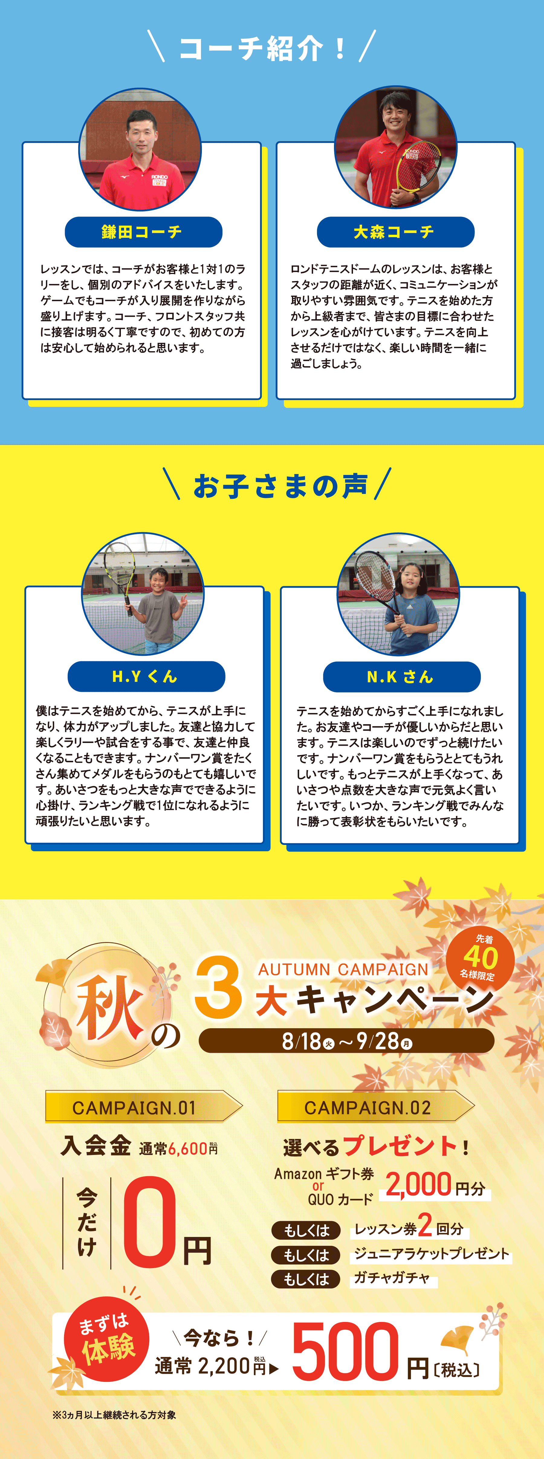 ロンドジュニアテニススクール