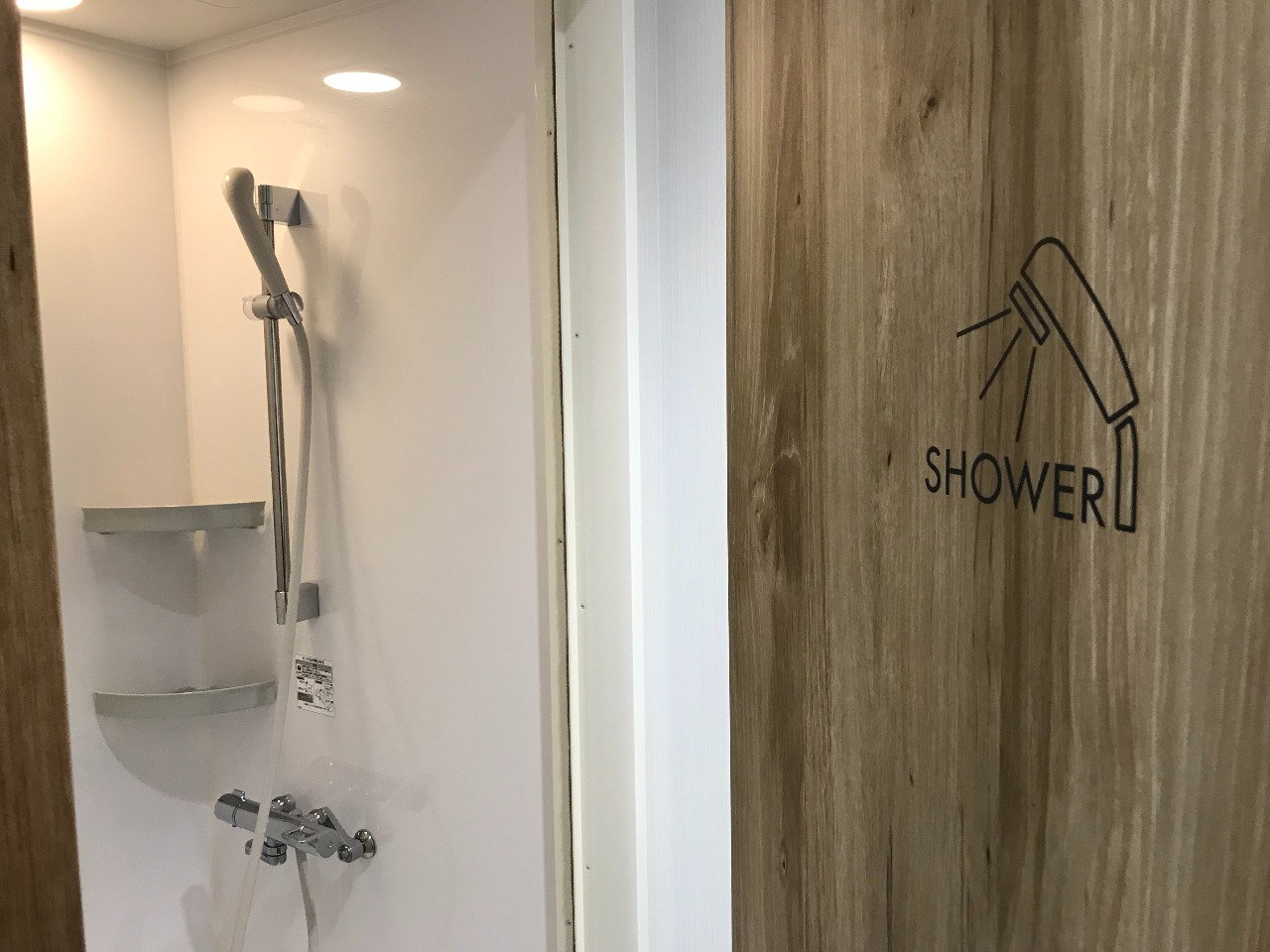 東村山ANNEX24時間ジムのシャワールーム