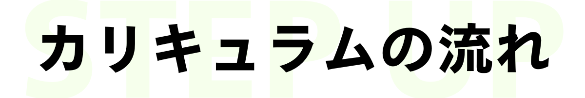 カリキュラムの流れ
