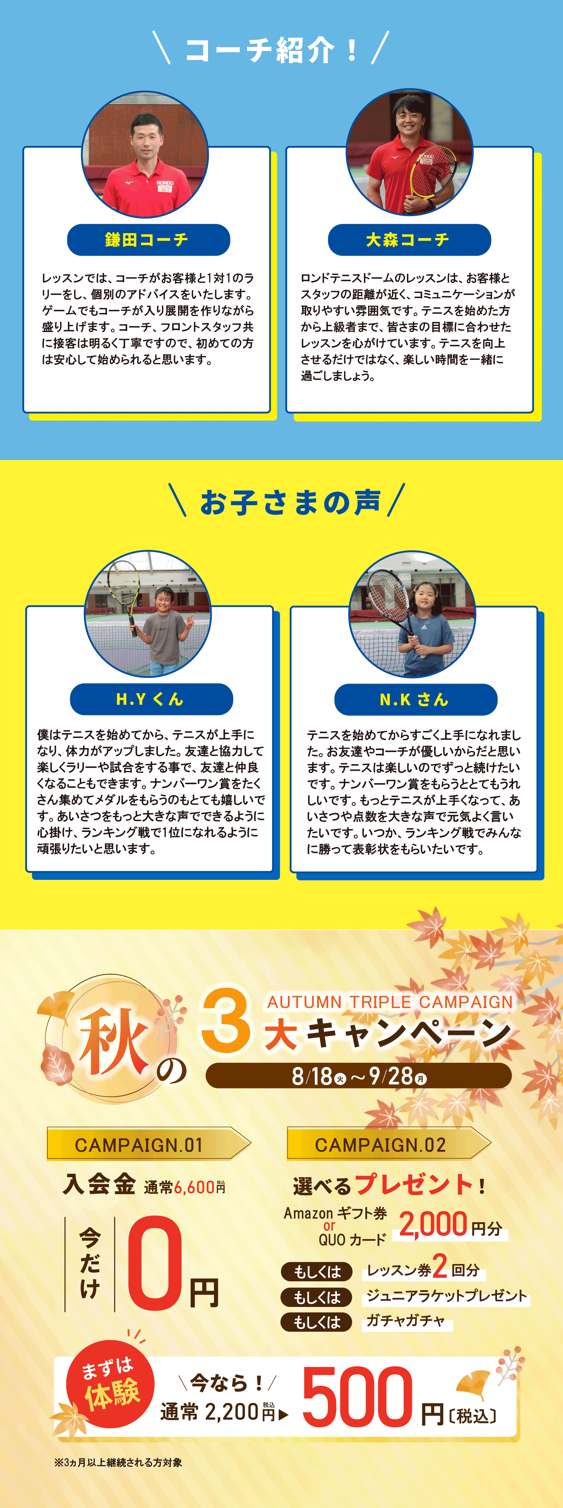 ロンドジュニアテニススクール