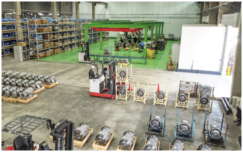 創業当時の工場