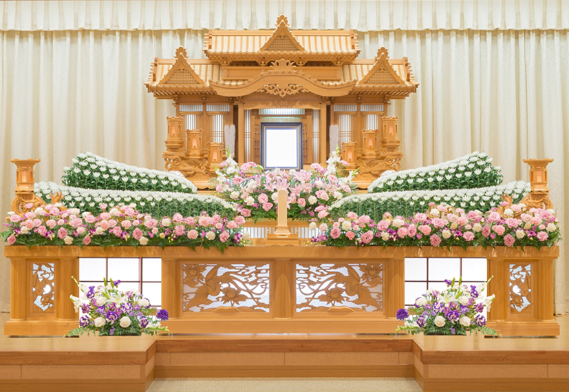装飾生花祭壇4号