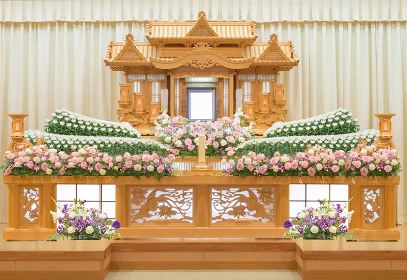 装飾生花祭壇4号