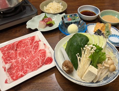 国産牛しゃぶしゃぶコース